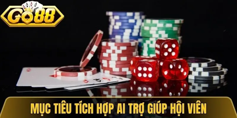 Mục tiêu tích hợp AI trợ giúp hội viên