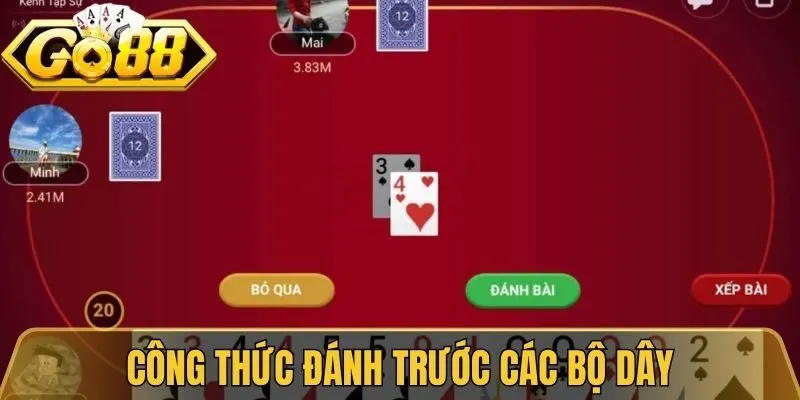 Công thức đánh trước các bộ dây