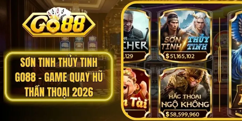 Sơn Tinh Thủy Tinh Go88 - Game Quay Hũ Thần Thoại 2026